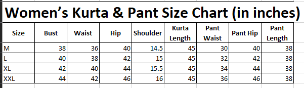 Teal Cotton Kurta Set