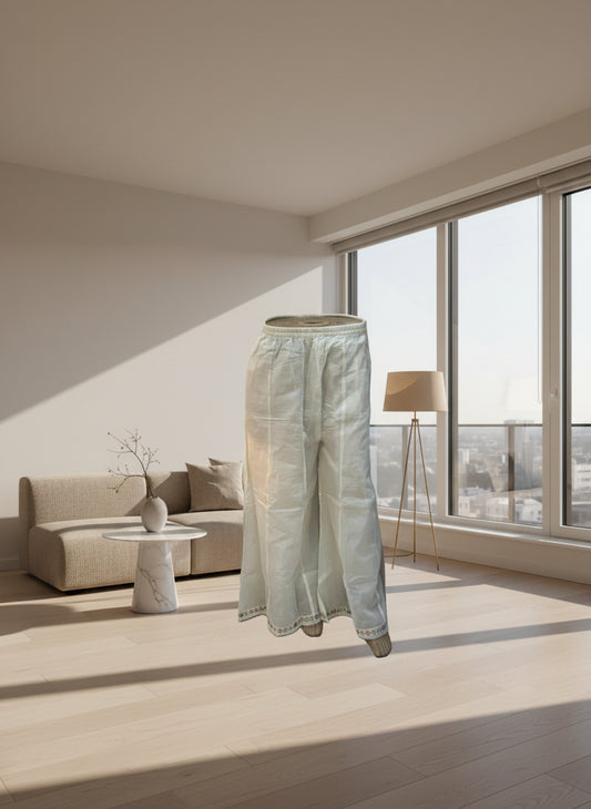 Ivory Garden Embroidered Kurta Set