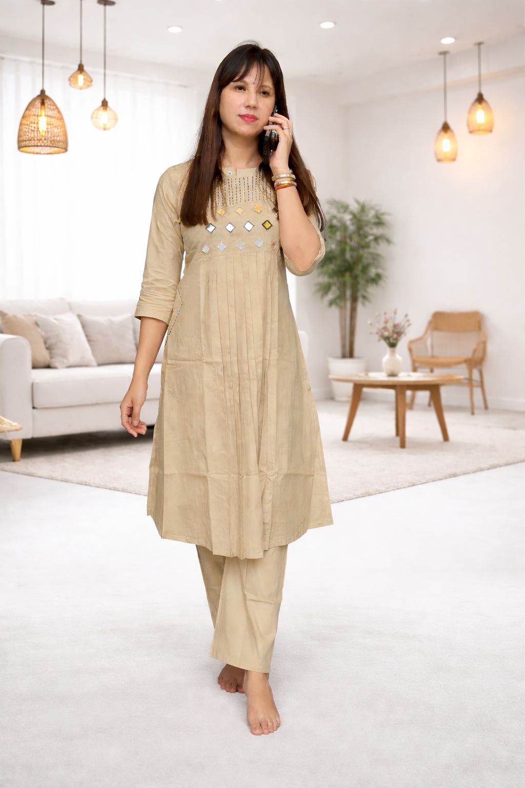 Kurta set without Dupatta