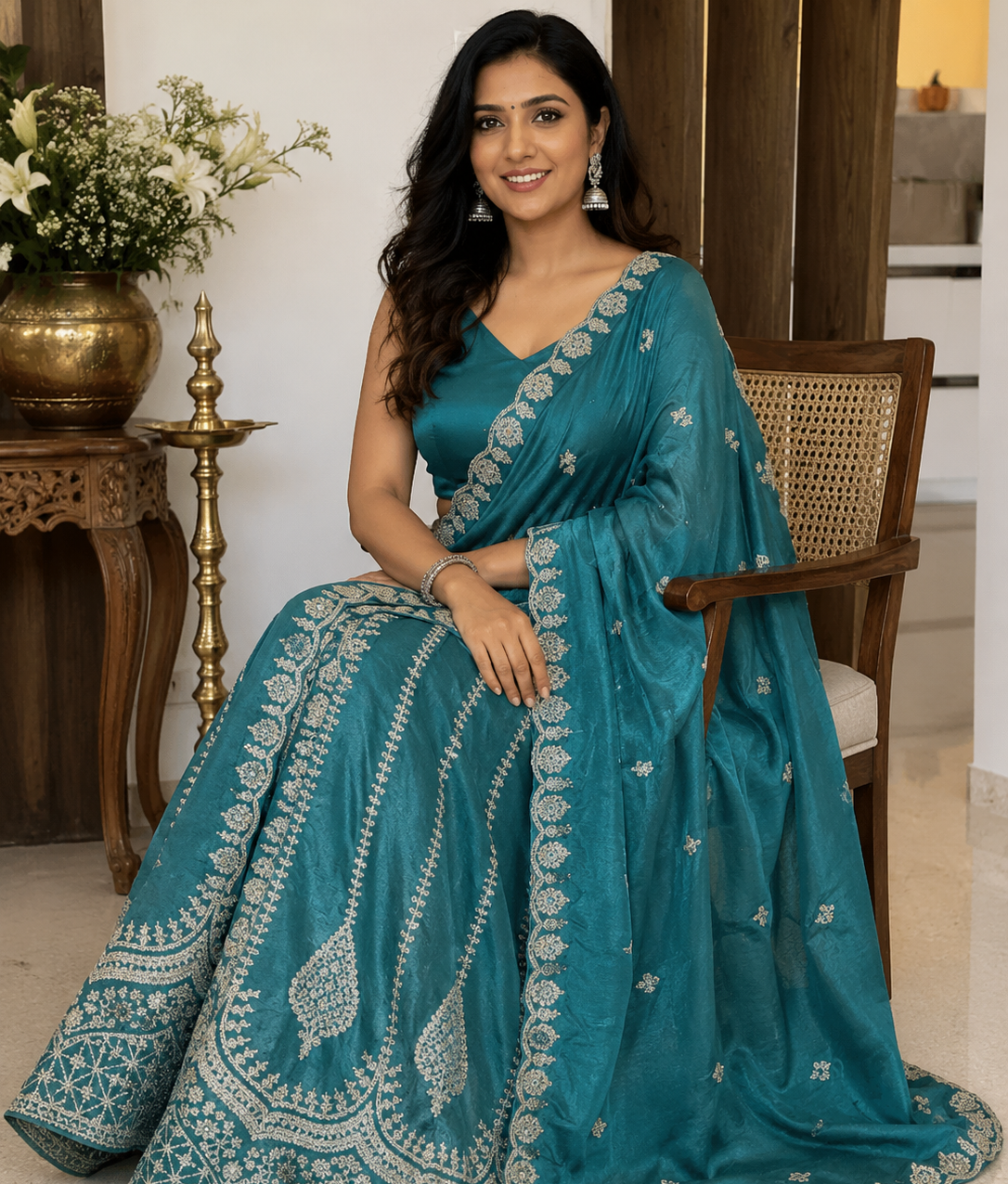 lahenga-teal