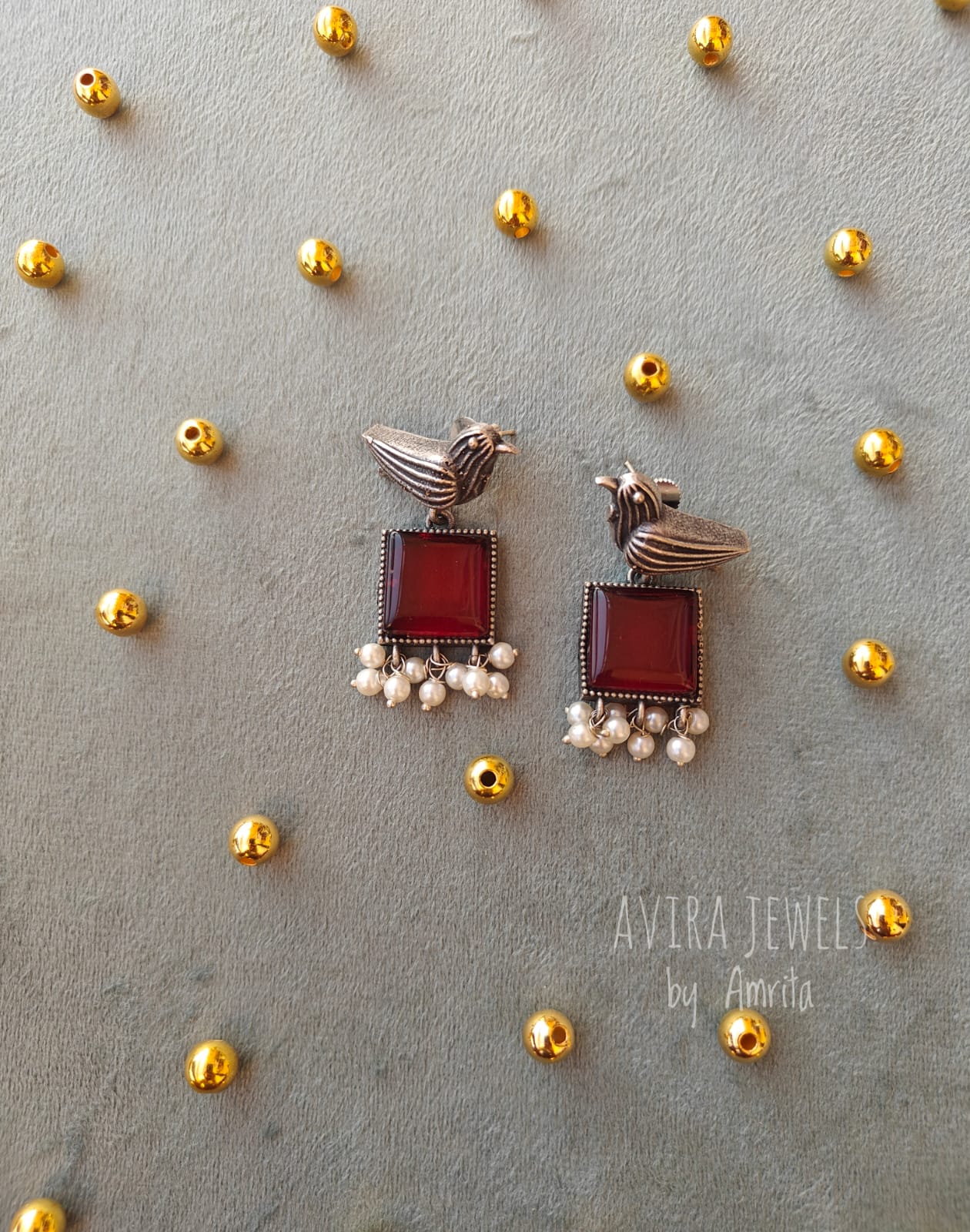 Pink Earring from Avira Jewels