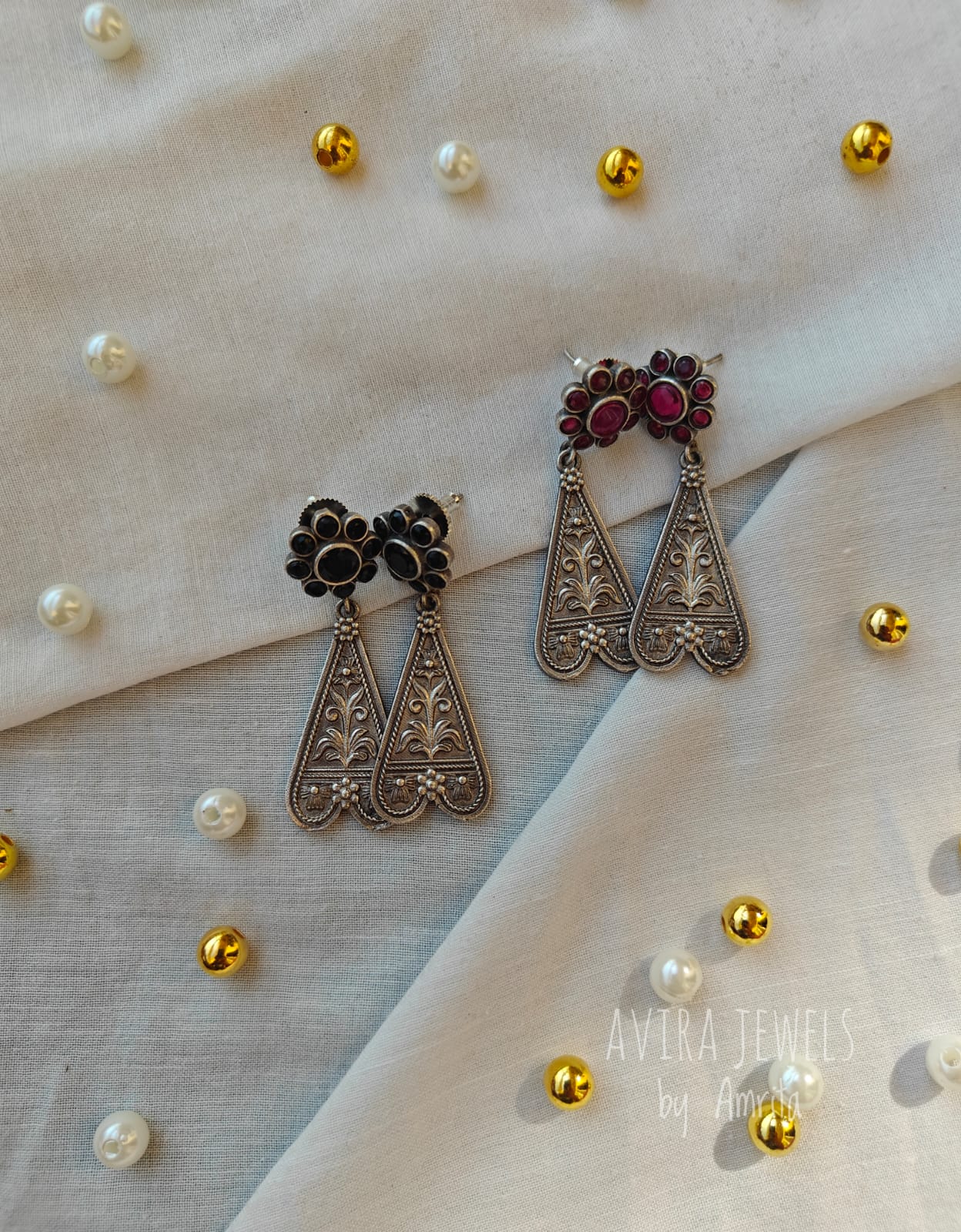 Red Earring from Avira Jewels