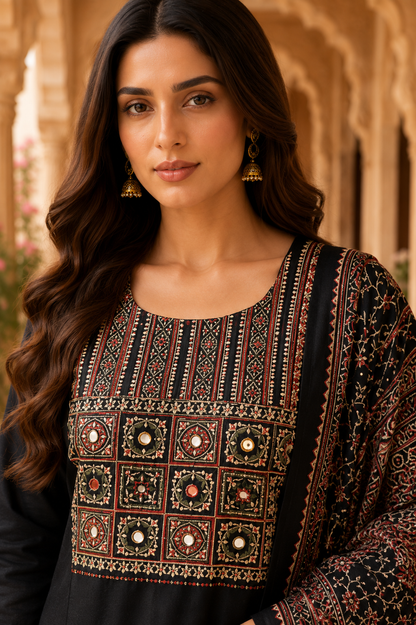 Back-kurta set1