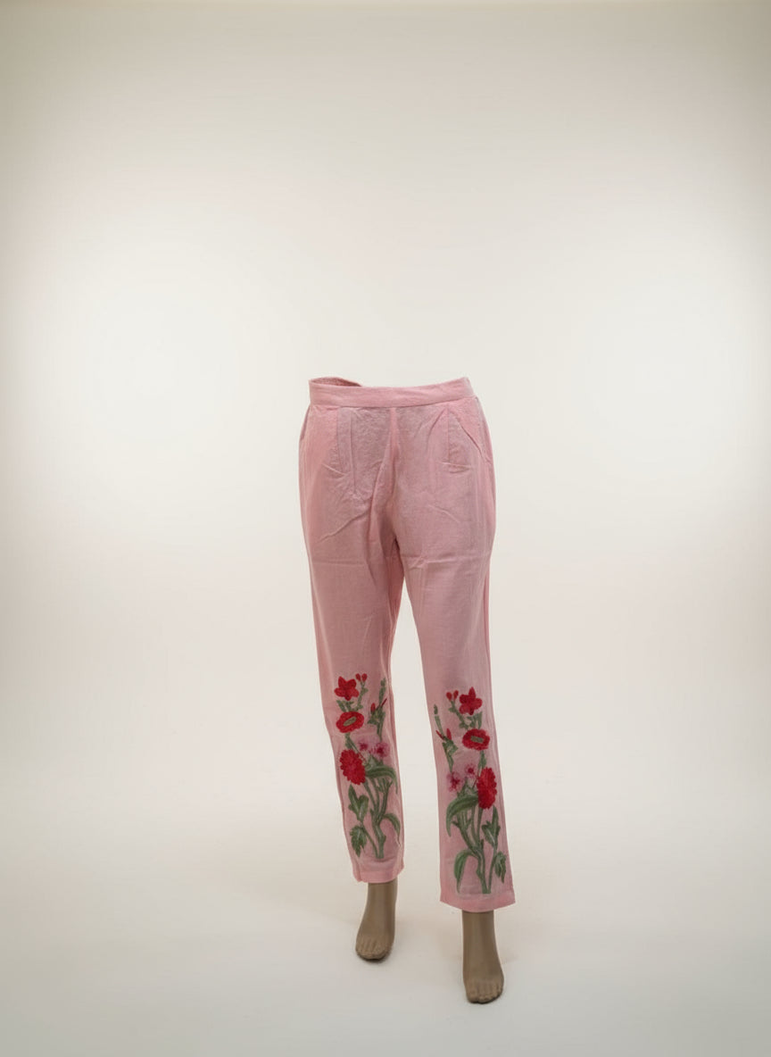 Embroidered Pant