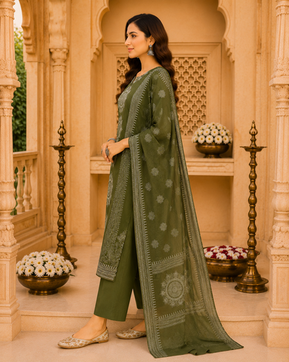 Green-Bandhani6