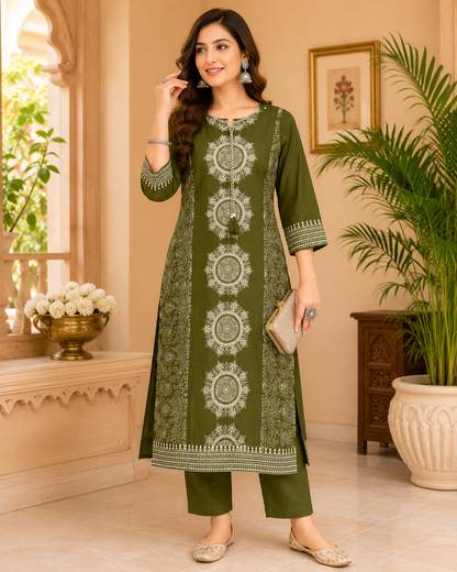 Green-Bandhani8