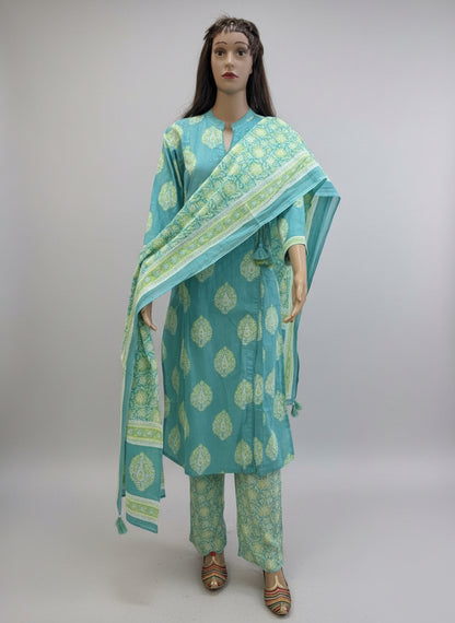 Sky Blue Kurta Set 2