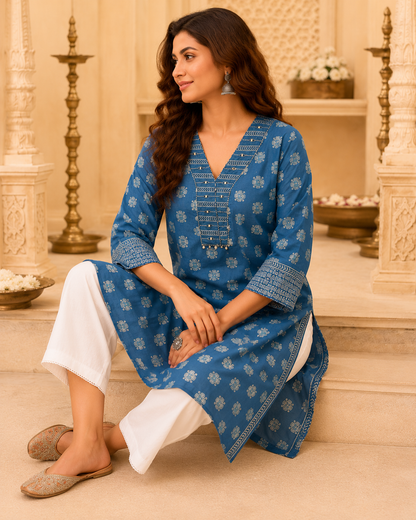 Skyblue-Kurta7