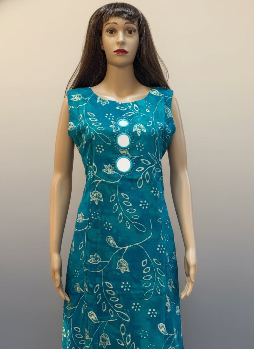 Firozi Kurta and Palazzo Set