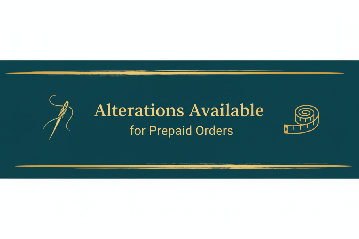 Alterations Available - Compact Banner