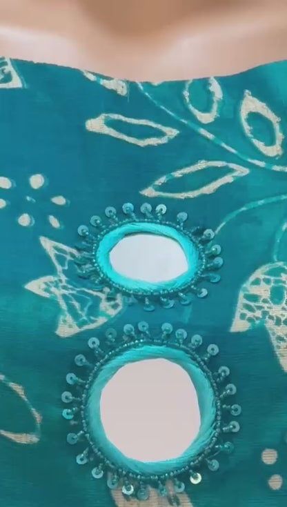 Firozi Kurta Set vid 3