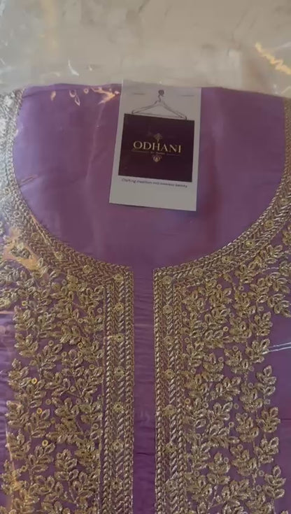 Purple Kurta Material 2