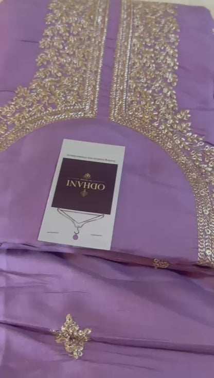 Purple Kurta Material 3